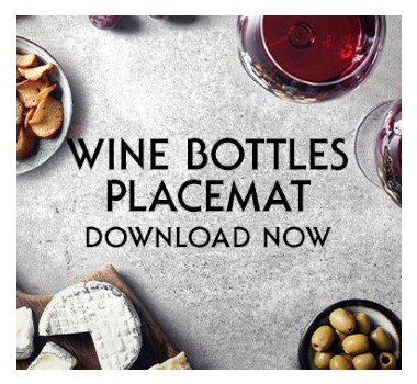Download The Wine Bottle Placemat